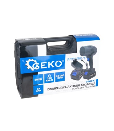 Dmuchawa akumulatorowa PORTABLE 2x4.0Ah 21V (6)
