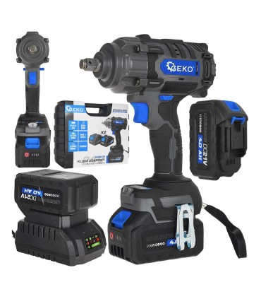 Klucz udarowy akumulatorowy bezszczotkowy 850Nm 2x4.0Ah 21V (4)