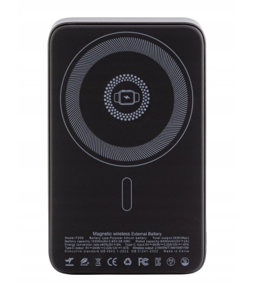 BOSMA POWER BANK MAGNETYCZNY/BEZPRZEWODOWY 10000mAh 8135