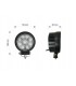 LAMPA ROBOCZA BOSMA 9XLED 12/24V 27W 1600Lm OKR.SKU. 6148