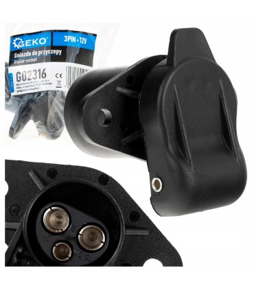 Gniazdo do przyczepy 3PIN 12V (250)