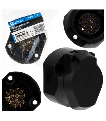 Gniazdo do przyczepy 13PIN 12V (100)