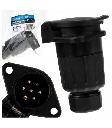Gniazdo do przyczepy typ "N" 7PIN 24V (100)