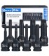 Kpl. kluczy udarowych torx 8el. 1/2" T30-T80 CR-MO (10)