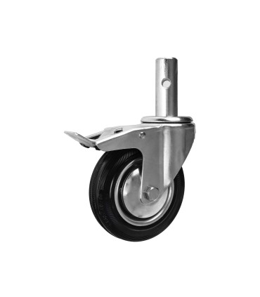Koło do rusztowania z hamulcem 160mm 125kg (12)