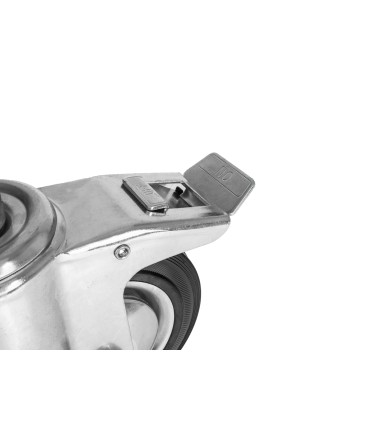 Koło do rusztowania z hamulcem 160mm 125kg (12)