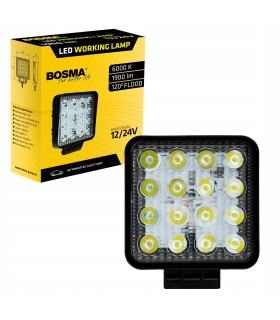 LAMPA ROBOCZA BOSMA 16XLED 12/24V 32W 1900Lm PRO.ROZ. 7671