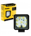 LAMPA ROBOCZA BOSMA 9LED 18W 1100LM 12V 24V KWADRATOWA ROZPRASZAJĄCA IP67