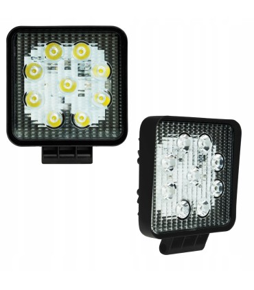LAMPA ROBOCZA BOSMA 9XLED 12/24V 18W 1100Lm PRO.ROZ. 7664