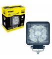 LAMPA ROBOCZA BOSMA 9LED 27W 1600LM 12V 24V KWADRATOWA SKUPIAJĄCA IP68 30°