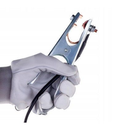 ZACISK SPAWALNICZY DO MASY 300A UCHWYT RĄCZKA KLESZCZ KLEMA MASA SPAWARKI