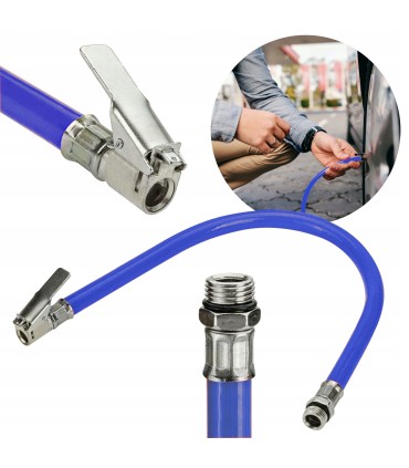 Wężyk do pompowania 1/4 niebieski