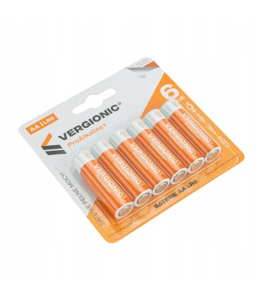 BATERIE ALKALICZNE 6SZT AA R6 6X PALUSZKI MOCNE 1,5V DŁUGA ŻYWOTNOŚĆ