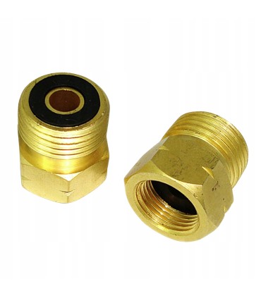 Adapter Przejście Na Butlę Gazową Mosiądz Do Butli Turystycznej 3/8"