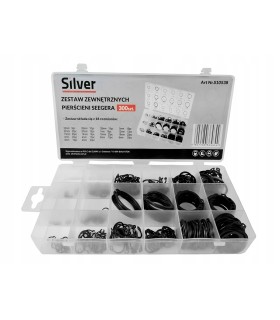 SEGERY PIERŚCIENIE OSADCZE ZEWNĘTRZNE 300 ELEMENTÓW 4-32MM WYGODNE PUDEŁKO