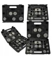 ZESTAW DO COFANIA WYCISKANIA TŁOCZKÓW HAMULCOWYCH 18 ELEMENTÓW WALIZKA