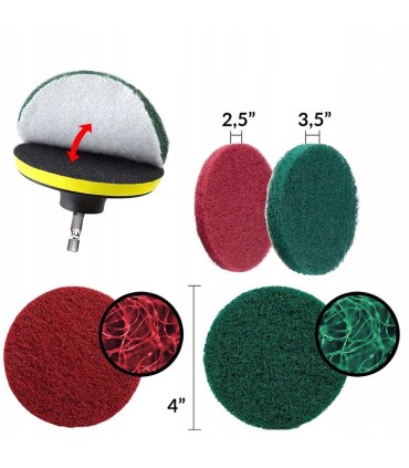 ZESTAW SZCZOTEK DO CZYSZCZENIA 22 ELEMENTY