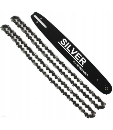 PROWADNICA ZESTAW + 2 ŁAŃCUCHY DO HUSQVARNA 15" 38cm 325 1,5 WYSOKA JAKOŚĆ