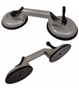 PRZYSSAWKA UCHWYT DO SZYB GLAZURY PŁYTEK 2X ALUMINIOWA DO 100 KILOGRAMÓW