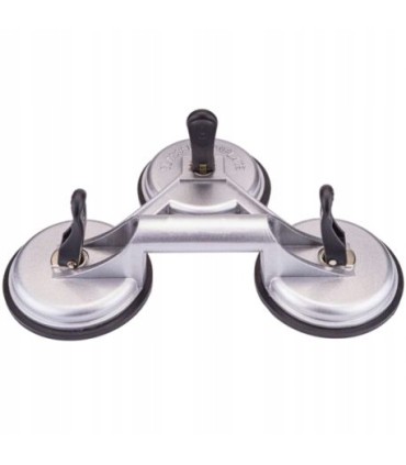 PRZYSSAWKA UCHWYT DO SZYB GLAZURY PŁYTEK 3X ALUMINIOWA MAKSYMALNIE 150 KG