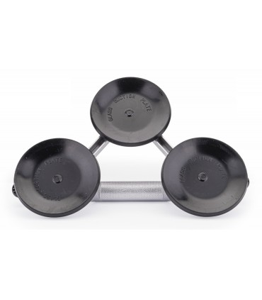 PRZYSSAWKA UCHWYT DO SZYB GLAZURY PŁYTEK 3X ALUMINIOWA MAKSYMALNIE 150 KG