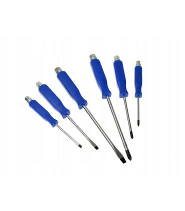 Wkrętaki ślusarskie 6el. CRV