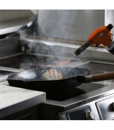 PALNIK GAZOWY NAKRĘCANY ZAPŁON PIEZO NEO NA NABOJE 227G 1300 STOPNI C