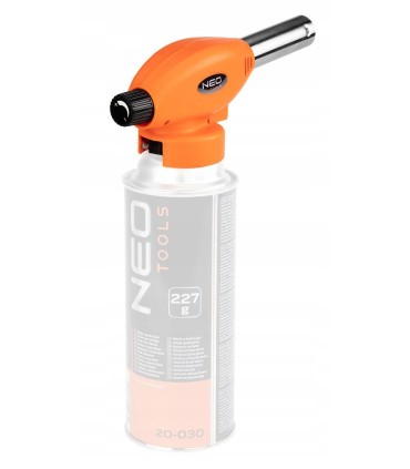 PALNIK GAZOWY NAKRĘCANY ZAPŁON PIEZO NEO NA NABOJE 227G 1300 STOPNI C