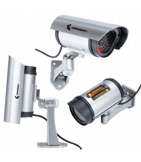 KAMERA MONITORINGOWA ATRAPA ZESTAW DIODA LED IR SOLIDNE WYKONANIE