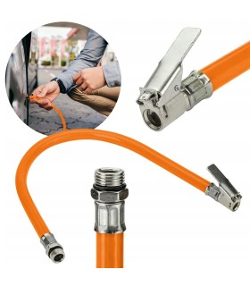 Wężyk do pompowania 1/8 pomarańczowy