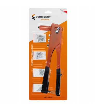 NITOWNICA RĘCZNA + NITY 24cm DO NITÓW ZESTAW 4 KOŃCÓWKI 2,4 - 4,8 mm