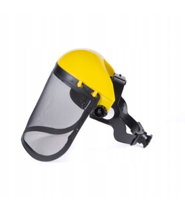 MASKA DO KOSIARKI PIŁY SIATKOWA OSŁONA TWARZY NIEZAWODNA BARIERA OCHRONNA