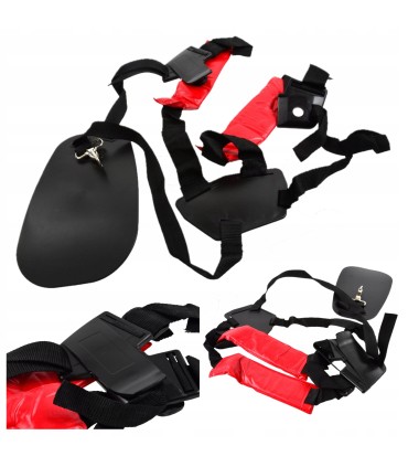 SZELKI NOŚNE DO KOSY SPALINOWEJ NARAMIENNE DO PODKASZARKI LEKKIE 4 SUWAKI