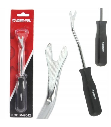 ŚCIĄGACZ DO TAPICERKI METALOWY 200 MM ERGONOMICZNA PLASTIKOWA RĄCZKA