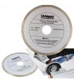 TARCZA DIAMENTOWA 125MM PEŁNA SZARA