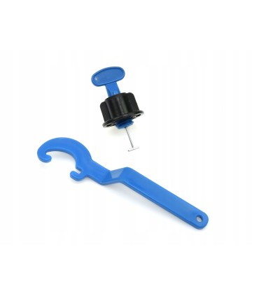 SYSTEM DO POZIOMOWANIA PŁYTEK WIELOKROTNEGO UŻYTKU 50szt KLIPSÓW + KLUCZ