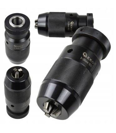 GŁÓWKA DO WIERTARKI SAMOZACISKOWA GŁOWICA WIERTARSKA B22 5-20 mm BLOKADA