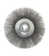 SZCZOTKA DRUCIANA CZOŁOWA STALOWA DRUT M14 115mm OBROTOWA DRUT STALOWY