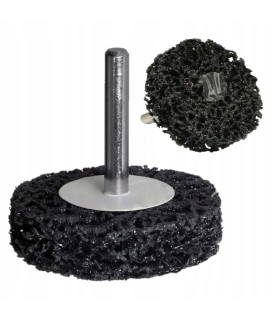 DYSK TRZPIENIOWY DO RDZY WŁOS MURZYNA 50mm TARCZA ŚCIERNA NA TRZPIENIU