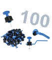 System poziomowania płytek 100szt + 2 klucze