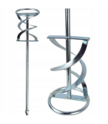 MIESZADŁO DO ZAPRAW 140x600 MM GWINT M14 MIESZALNIK STAL OCYNKOWANA