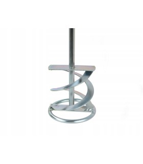 MIESZADŁO DO FARBY KLEJU HEX 80x400MM STAL OCYNKOWANA SZEŚCIOKĄTNA KOŃCÓWKA