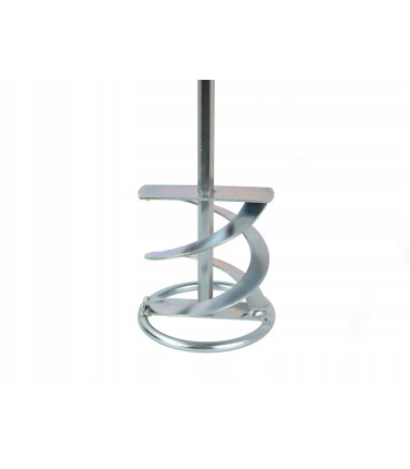 MIESZADŁO DO FARBY KLEJU HEX 80x400MM STAL OCYNKOWANA SZEŚCIOKĄTNA KOŃCÓWKA