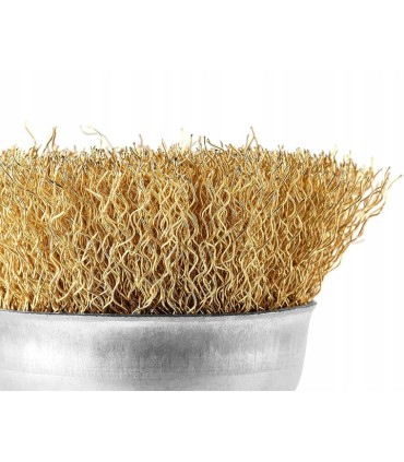 ZESTAW SZCZOTEK DO WIERTARKI MOSIĄDZOWANYCH Z DRUTU STALOWEGO 6 ELEMENTÓW