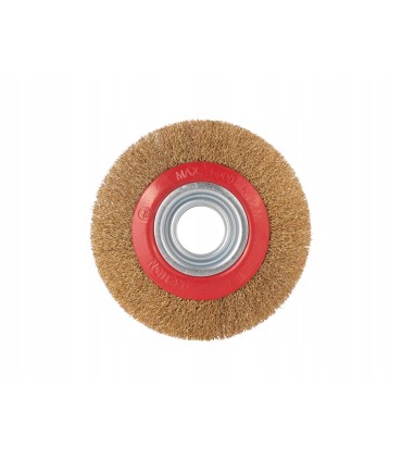 SZCZOTKA TARCZOWA DO SZLIFIERKI STOŁOWEJ 150x32mm MOSIĘŻNA +REDUKCJE ZESTAW