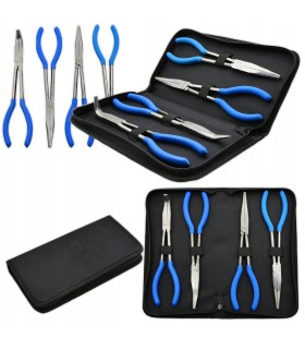 SZCZYPCE DŁUGIE ZESTAW 4SZT 280MM CRV PROSTE WYGIĘTE 20° 45° 90°