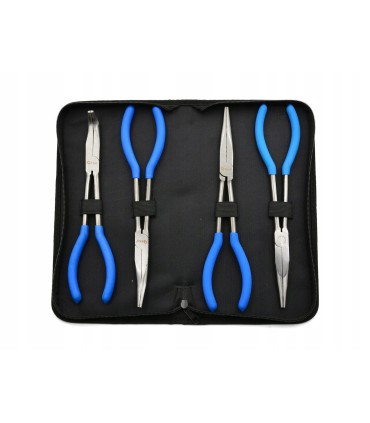 SZCZYPCE DŁUGIE ZESTAW 4SZT 280MM CRV PROSTE WYGIĘTE 20° 45° 90°