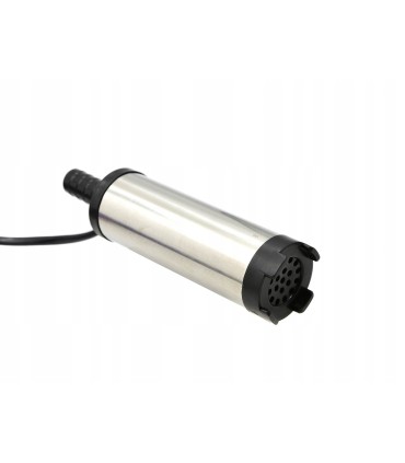 PRZENOŚNA POMPA ZANURZENIOWA DO PALIWA OLEJU NAPĘDOWEGO ZASILANA 12V 37MM