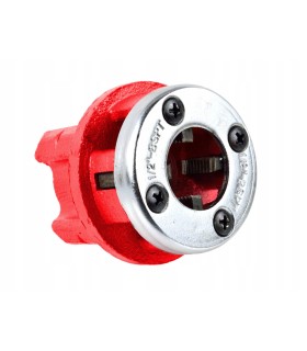 GŁÓWKA Z NARZYNKAMI ZE STALI NARZĘDZIOWEJ DO GWINTOWNICY RĘCZNEJ 1/2"