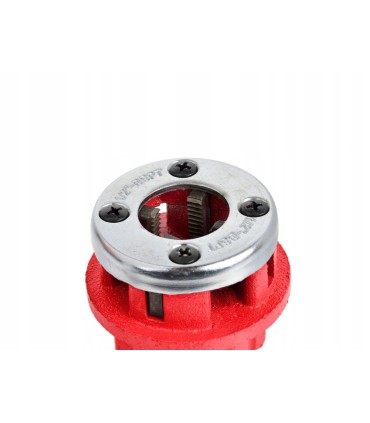 GŁÓWKA Z NARZYNKAMI ZE STALI NARZĘDZIOWEJ DO GWINTOWNICY RĘCZNEJ 1/2"